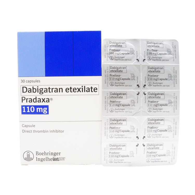 PRADAXA Dabigatran Extexilate Mesilate 110mg Capsule 30's price in the ...