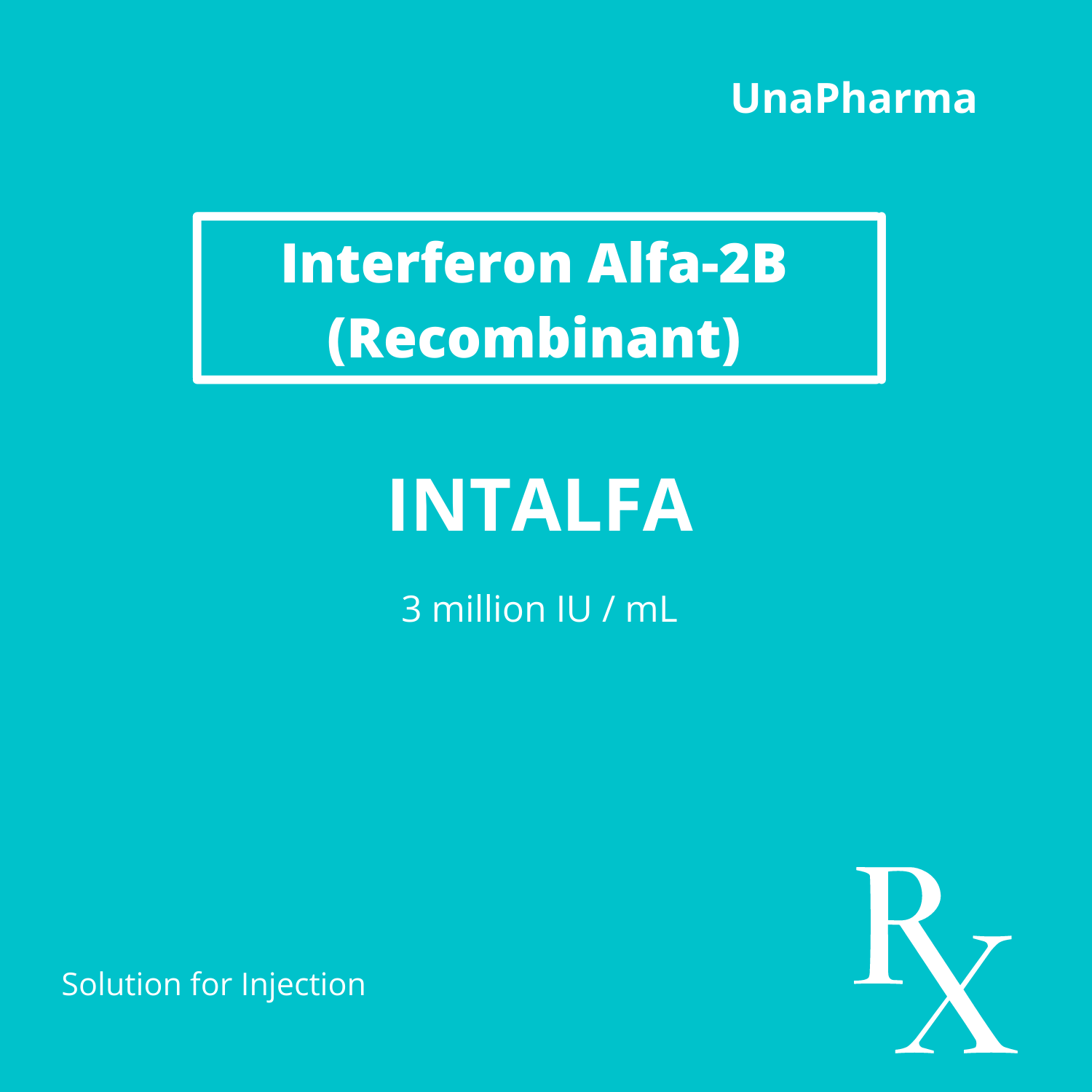 INTALFA Interferon Alfa-2B (Recombinant) 3 million IU / mL Solution for ...