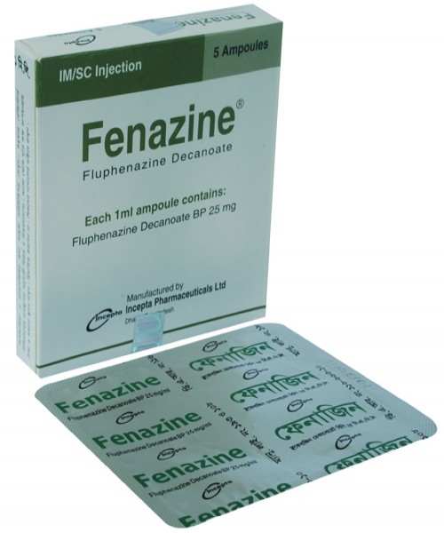 FLENAZINE Fluphenazine Decanoate 25mg / mL Solution for Injection 1mL 1 ...