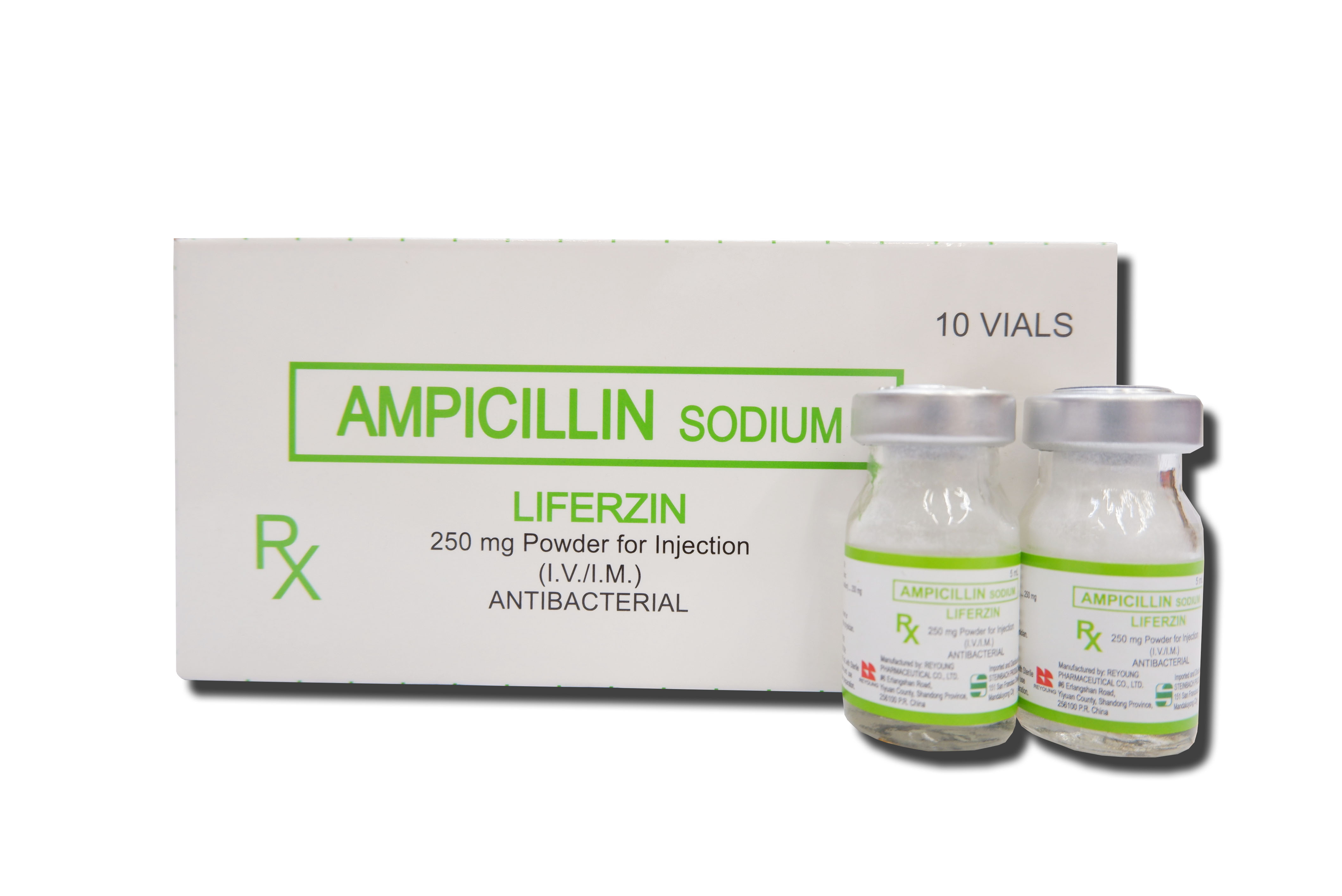 Liferzin Ampicillin Sodium 250mg Powder For Im Iv Injection 10's Price 