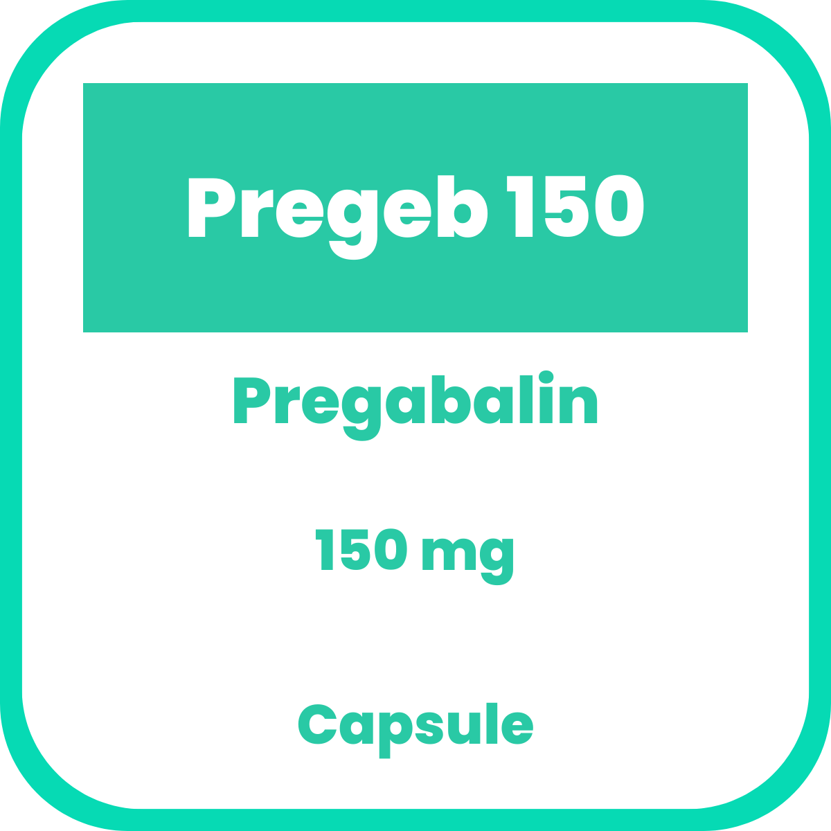 PREGEB 150 Pregabalin 150mg Capsule 1's price in the Philippines ...