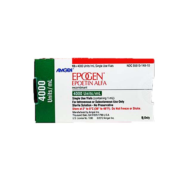 EPOGEN Epoetin Alfa 4,000IU / mL Solution for IV/SC Injection 1mL 1's ...