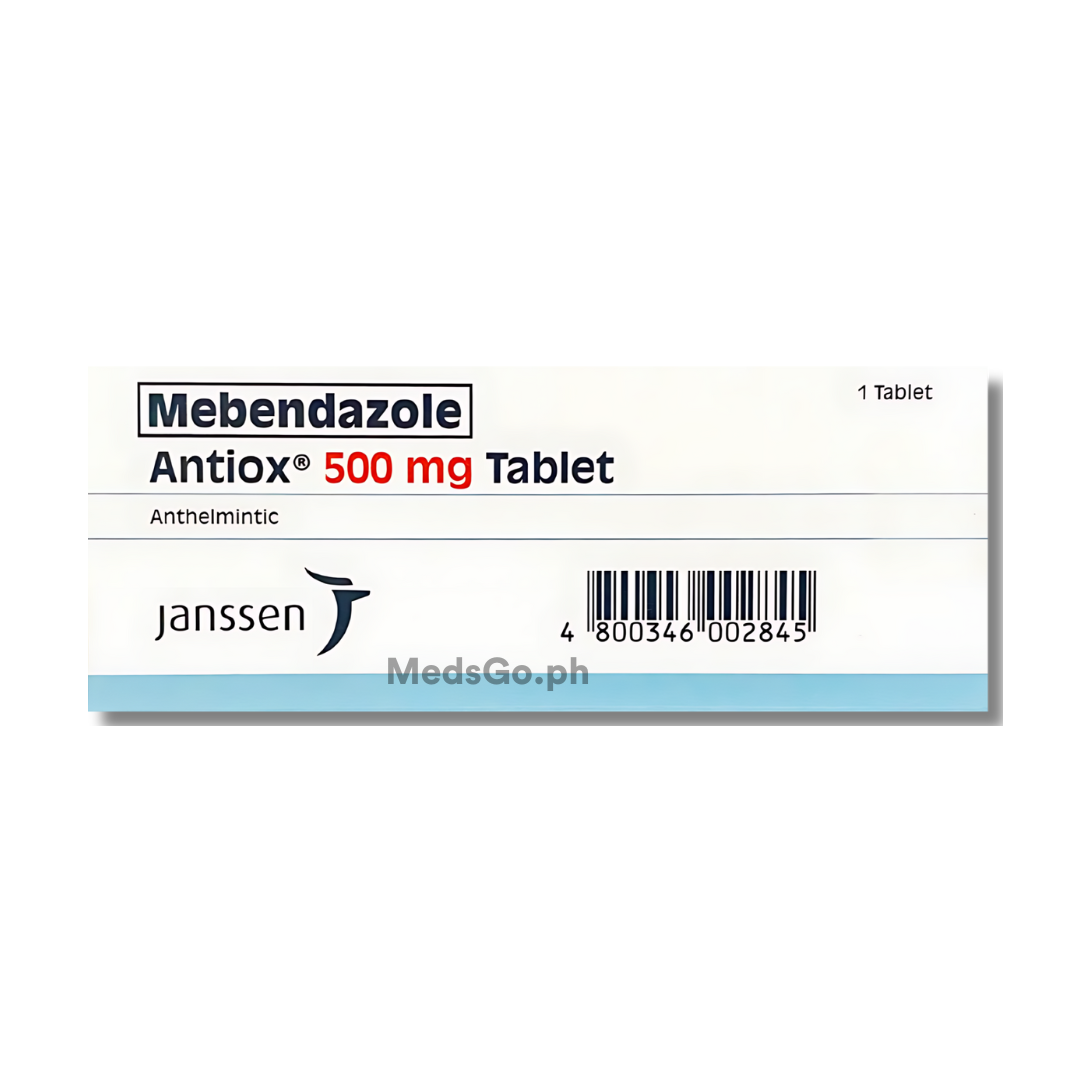 ANTIOX Mebendazole 500mg - 1 Chewable Tablet price in the Philippines ...