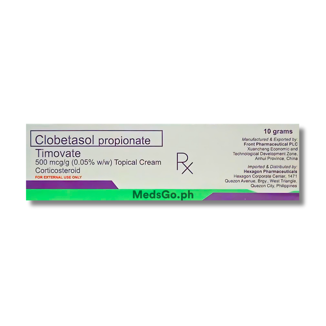 TIMOVATE Clobetasol Propionate 500mcg / mL Topical Cream 10g price in ...