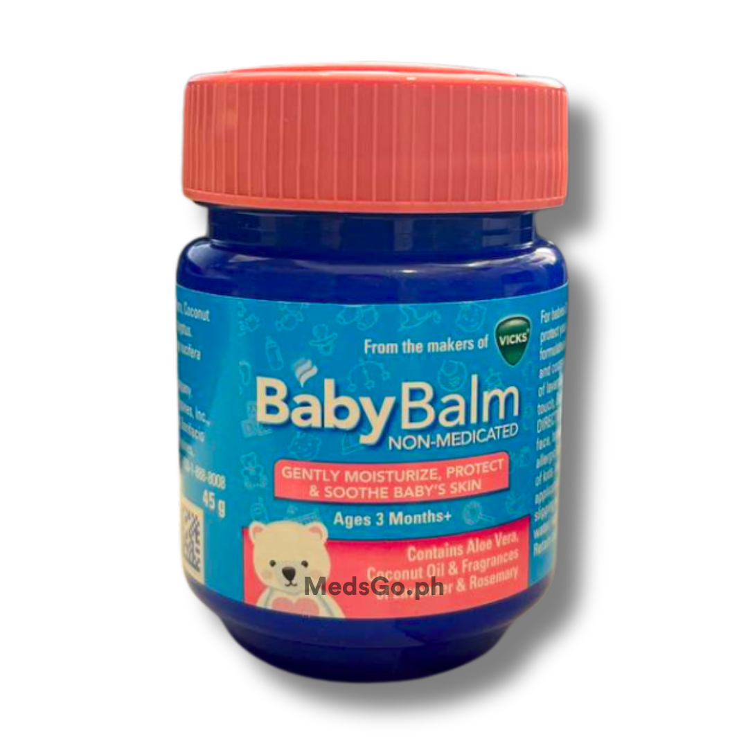 VICKS Baby Balm 45g price in the Philippines | MedsGo Pharmacy