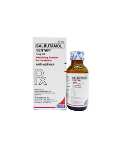 VENTAR Salbutamol 1mg / mL Nebulizing Solution 30mL, Dosage Strength: 1mg /ml, Drug Packaging: Nebulizing Solution 30ml