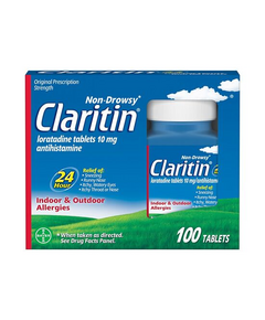 CLARITIN Loratadine 10mg Tablet 1's, Dosage Strength: 10mg, Drug Packaging: Tablet 1's