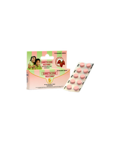RESTIME Simethicone 40mg Chewable Tablet 1's Strawberry, Dosage Strength: 40 mg, Drug Packaging: Chewable Tablet 1's, Drug Flavor: Strawberry