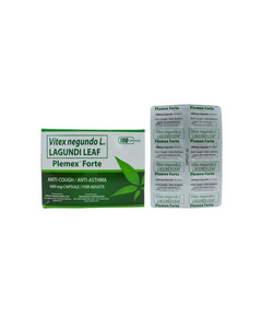 PLEMEX FORTE Vitex Negundo L. (Lagundi Leaf) 600mg Capsule 1's, Dosage Strength: 600 mg, Drug Packaging: Capsule 1's