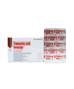 HEMOSTAN Tranexamic Acid 500mg Capsule 1's, Dosage Strength: 500 mg, Drug Packaging: Capsule 1's