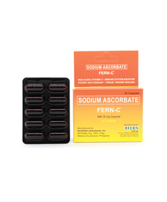 FERN-C Ascorbic Acid 500mg Capsule 1's, Dosage Strength: 500mg, Drug Packaging: Capsule 1's
