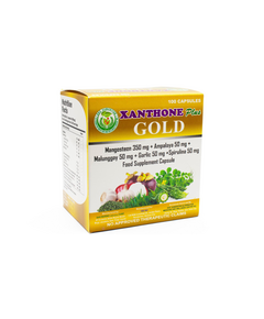 XANTHONE PLUS GOLD Mangosteen / Ampalaya / Malunggay / Garlic / Spirulina 350mg / 50mg / 50mg / 50mg / 50mg Capsule 1's, Dosage Strength: 350 Mg / 50 Mg / 50 Mg / Mg / 50 Mg, Drug Packaging: Capsule 1's