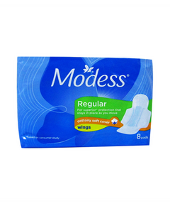 MODESS Regular with Wings 8's