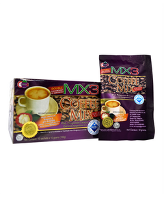 MX3 Coffee Mix with Mangosteen Exocarp Sachet 10g 1's