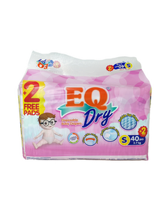EQ Dry Disposable Baby Diapers S 1's, Quantity: 1, Size: S (3-7 kg)