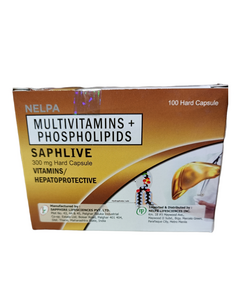SAPHLIVE Multivitamins / Phospholipids 300mg Hard Capsule 1's, Dosage Strength: 300mg, Drug Packaging: Capsule 1's