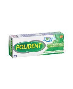POLIDENT Denture Adhesive Cream Fresh Mint 20g
