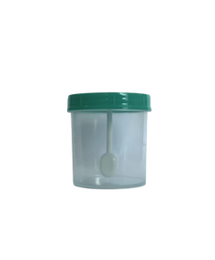 GINGERMED Specimen Cup 60ml Non Sterile with Spoon 1's