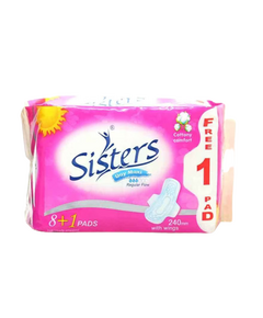 SISTERS Day Maxi Regular Flow With Wings 8+1 Pads