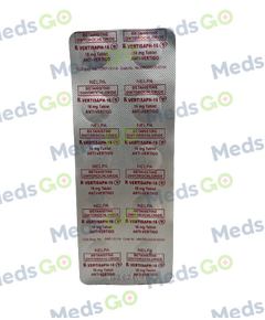 VERTISAPH-16 Betahistine diHcl 16mg Tablet 1's, Dosage Strength: 16 mg, Drug Packaging: Tablet 1's