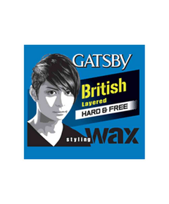GATSBY British Layered Hard & Free Styling Wax 3g 1's