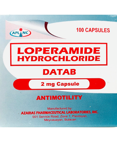 DATAB Loperamide Hydrochloride 2mg Capsule 1's, Dosage Strength: 2 mg, Drug Packaging: Capsule 1's