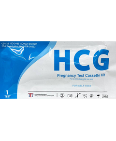 HCG Pregnancy Test Cassette Kit 1's