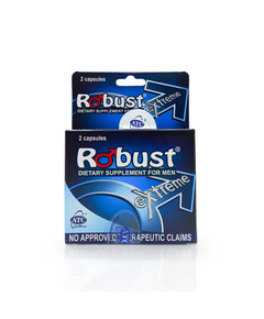ROBUST EXTREME 1 Box x 2 Caps - Dietary Supplement for Men 400mg, Drug Packaging: Capsule 2's