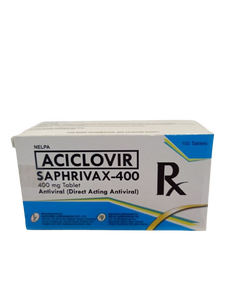 SAPHRIVAX Acyclovir 400mg Tablet 1's