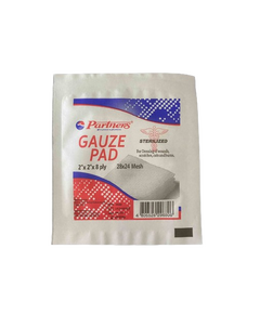 PARTNERS Sterilized Gauze Pad 2x2 1's, Drug Packaging: Sterile Pad 1's