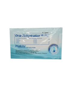 HYDRITE Oral Rehydration Salts Granule for Solution 1's Unflavored, Drug Packaging: Granule for Solution 1's, Drug Flavor: Unflavored