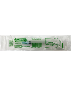 FUJIKAWA Disposable Syringe 23g x 1 3ml/cc