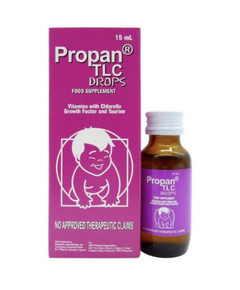 PROPAN TLC Vitamins / Chlorella Growth Factor / Taurine Food Supplement Drops 15mL, Drug Packaging: Drops 15ml