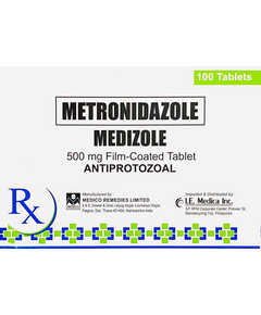 MEDIZOLE Metronidazole 500mg Film-Coated Tablet 1's