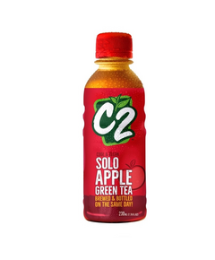C2 Cool and Clean Solo Apple Flavored Green Tea 230ml